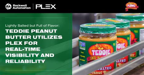 Lightly Salted But Full Of Flavor Teddie Peanut Butter Utilizes Plex