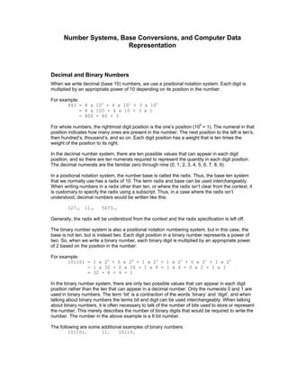 Number System PDF