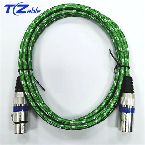 Xlr Cabo De Extens O Conector Macho Para F Mea Alto Falante De Udio