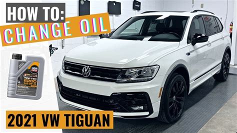 2018 2021 Vw Tiguan Oil Change W Schwaben Oil Extractor Youtube