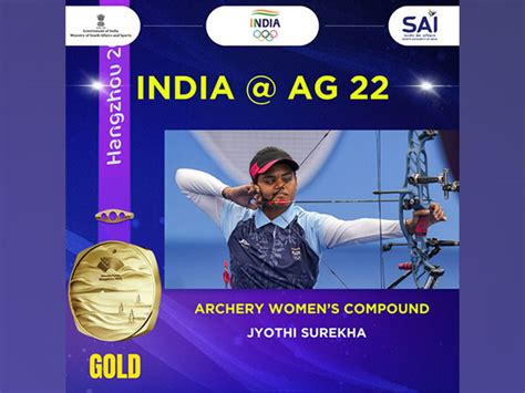 Asian Games Jyothi Surekha Wins Gold In Women S Compound Archery