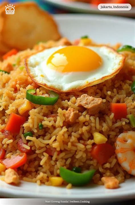 nasi goreng sunda  jakarta indonesia spicy nasi goreng dish