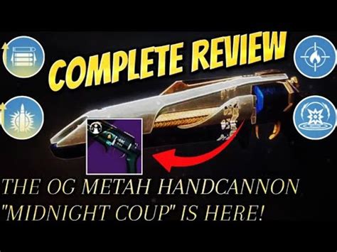 Midnight Coup Is EVERYTHING We Were Expecting S TIER Destiny 2