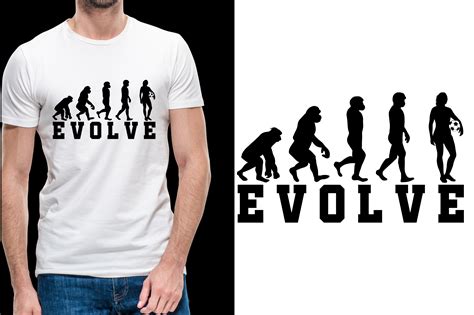 Evolution Soccer Hand Drawn Tshirt Graphic by sahirtshirt · Creative Fabrica