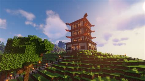 Japanese Pagoda Minecraft