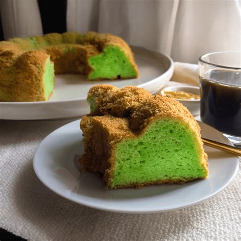 Soft Pandan Chiffon Cake Recipe Baking Made Simple By Bakeomaniac