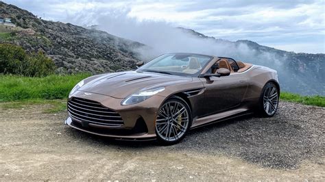 Review 2024 Aston Martin DB12 Volante Opens Up A Moving Muse