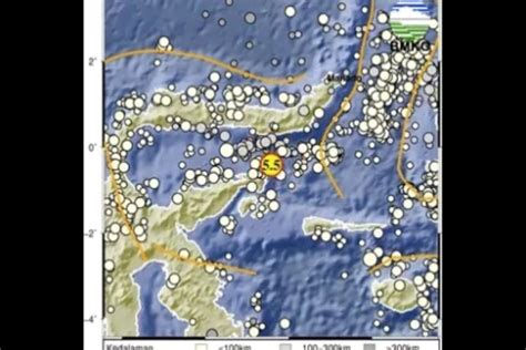 Gempa Magnitudo 5 5 Di Banggai Sulteng Tidak Berpotensi Tsunami