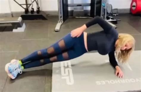 Carol Vorderman, 62, shows off super toned abs in crop top during