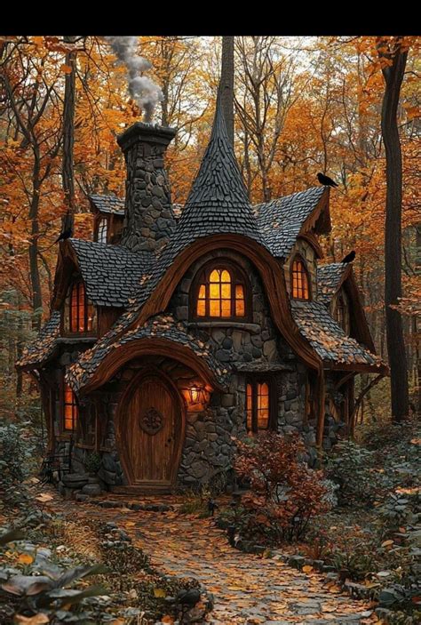 Pin by phil on MISC | Storybook homes, Dark cottagecore house ...