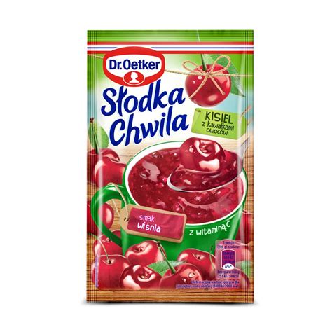 Dr Oetker S Odka Chwila Kisiel Wi Niowy Z Owocami G Monpresi