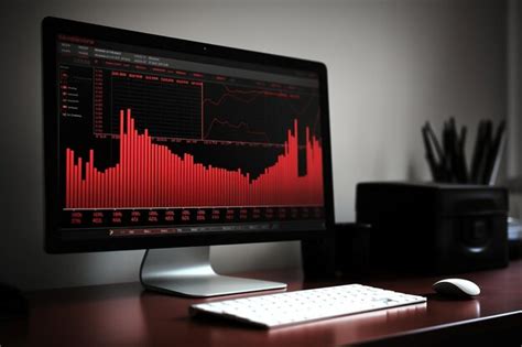 Premium Photo Analysis Unleashed Computer Desktop Displaying Graph