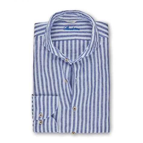 STENSTROMS LINEN STRIPE - Shirts from Signature Menswear UK