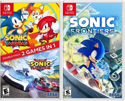 Amazon Sonic Mania Team Sonic Racing Double Pack Nintendo