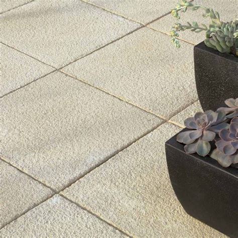 Buff Torver Textured Concrete Paving Slabs 450 X 450mm