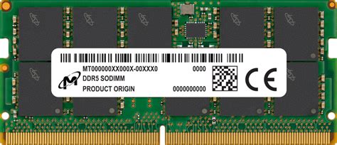 Micron Gb Ddr Ecc Sodimm Rx Cl Mtc C S Tc Ba R