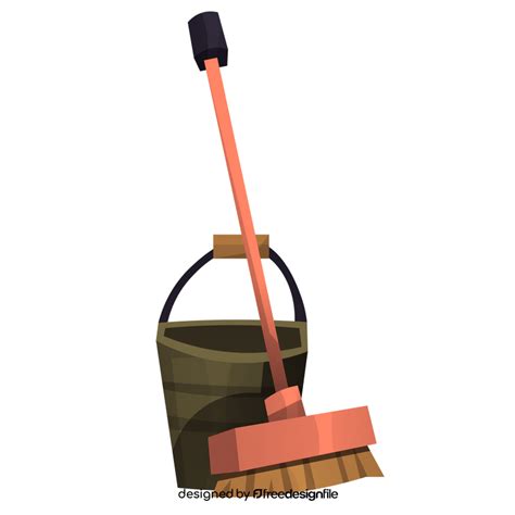 Mop And Bucket Clipart Free Download