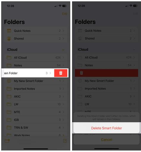 How To Use Smart Folders In Notes On Iphone Ipad And Mac Igeeksblog