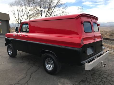 1965 Chevrolet K10 Panel Truck Rare Factory 4x4 Drive Panel Van No