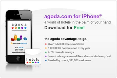 Agoda Goes Mobile with Free iPhone App