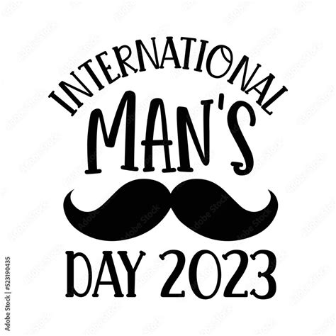 International mens day 2023 svg Stock Vector | Adobe Stock