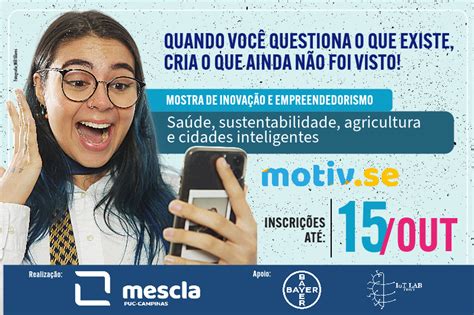 Portal PUC Campinas Motiv se abre inscrições para sua 9ª edição até