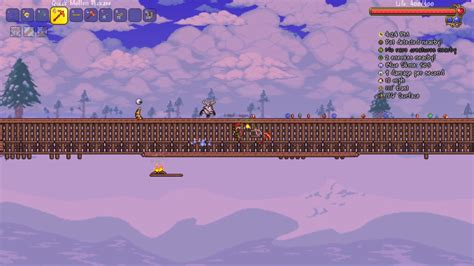 My friend only builds these fence walled long table filled npc ...