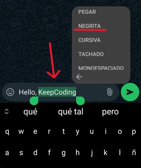 C Mo Poner Negrita En Whatsapp Sigue Estos Pasos