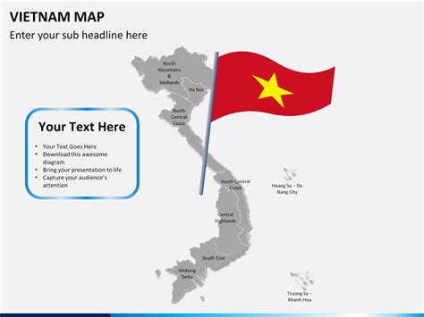 Vietnam Map For Powerpoint And Google Slides Ppt Slides