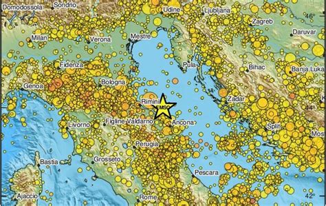 Prema Richteru Potres U Jadranskom Moru Kod Riminija Osjetio Se I U