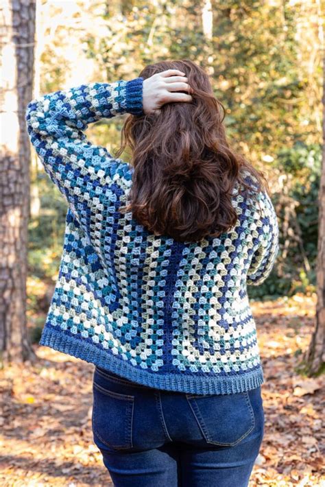 Free Granny Hexagon Cardigan Crochet Pattern Sarah Maker