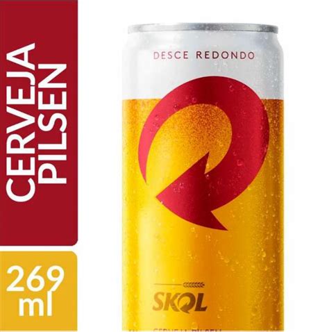 CERVEJA SKOL PILSEN LATA 269ML DELIVERY ALABARCE