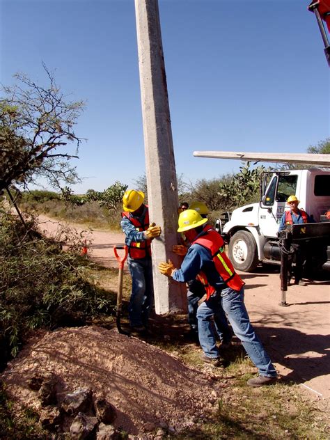 Reporta Ssp Avance Del Por Ciento En Obras De Electrificaci N Del