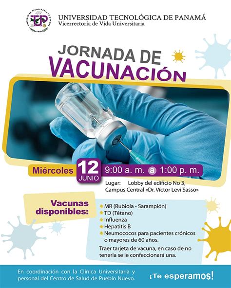 Jornada De Vacunación Universidad Tecnológica De Panamá