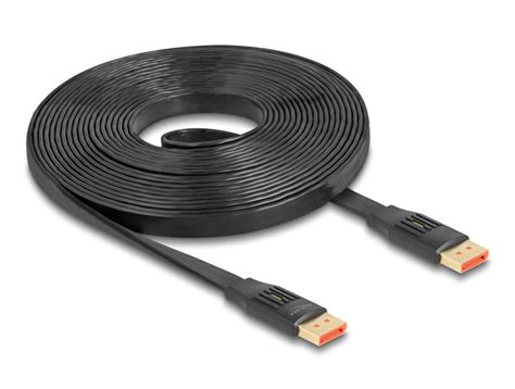 Delock Products 81008 Delock DisplayPort Flat Ribbon Cable 8K 60 Hz 5 M