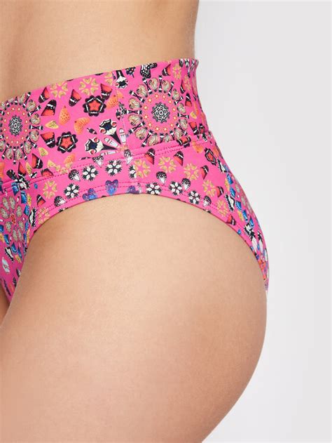 Desigual Dół od bikini Bahamas B 21SWMK29 Różowy Modivo pl