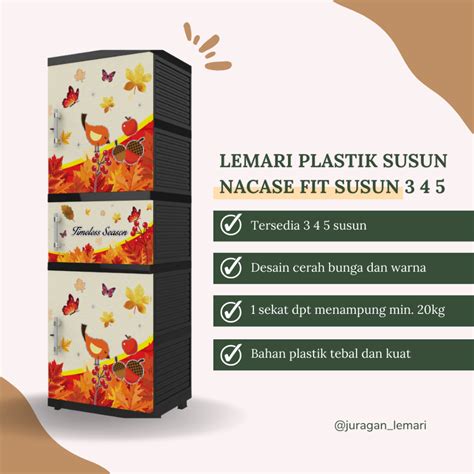 Jual Lemari Plastik Susun Dan Minimalis Murah Lemari Baju Lemari