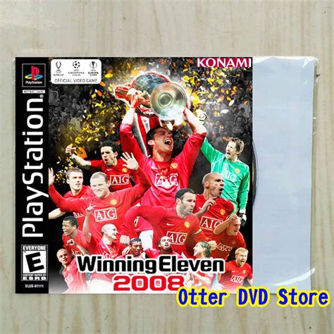 Jual Kaset CD Game Ps1 Ps 1 Winning Eleven 2008 UEFA Champions League