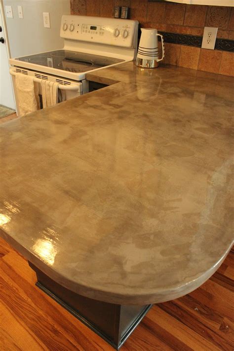 Diy Concrete Kitchen Countertops A Step By Step Tutorial