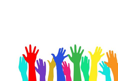 Handhandsraisedraised Handsraised Hand Free Image From