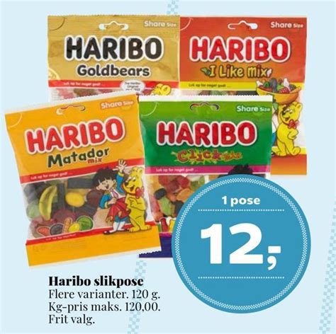 Haribo Slikpose Tilbud Hos Dagli Brugsen