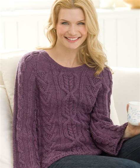 Aran sweater | Cable knit sweater pattern, Sweater knitting patterns ...