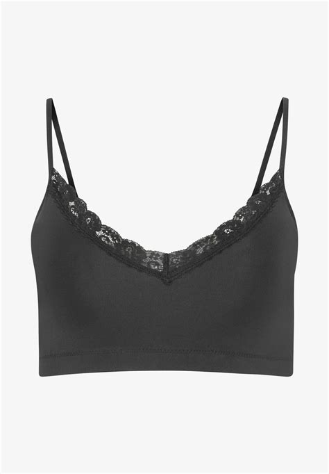 Jockey Parisienne Padded Bralette Bustino Blacknero Zalandoit