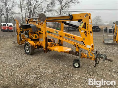 2015 Haulotte 4527A Towable Articulated Boom Lift BigIron Auctions