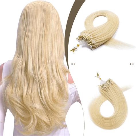 Amazon Sego Micro Loop Human Hair Extensions Cold Fusion Micro