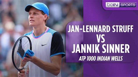 Jan Lennard Struff Vs Jannik Sinner Atp Indian Wells Match