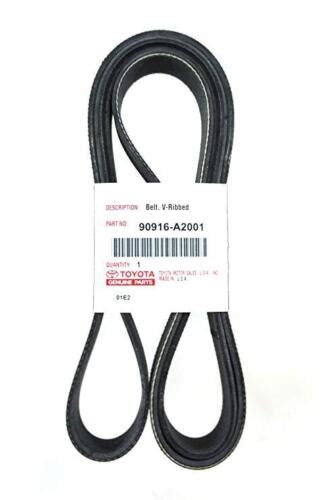 Toyota Oem Serpentine Belt 90916 A2001 40 Liter Tacoma Tundra 2005