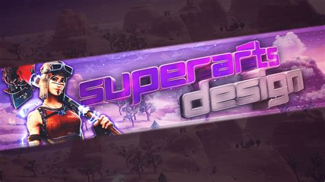 SuperArts - Fortnite Free Banner Template (PSD) by Hc4188 on DeviantArt