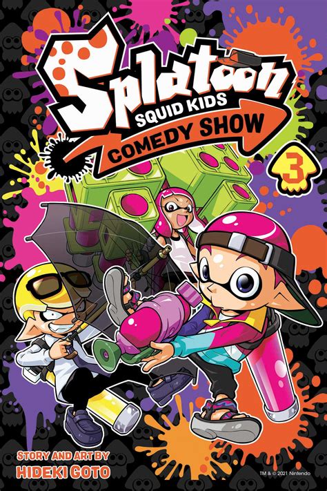 Splatoon: Squid Kids Comedy Show, Vol. 3 | Book by Hideki Goto | Official Publisher Page | Simon ...