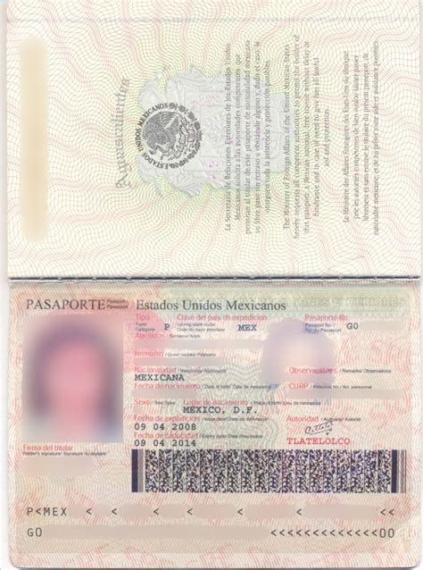 Mexican Passport